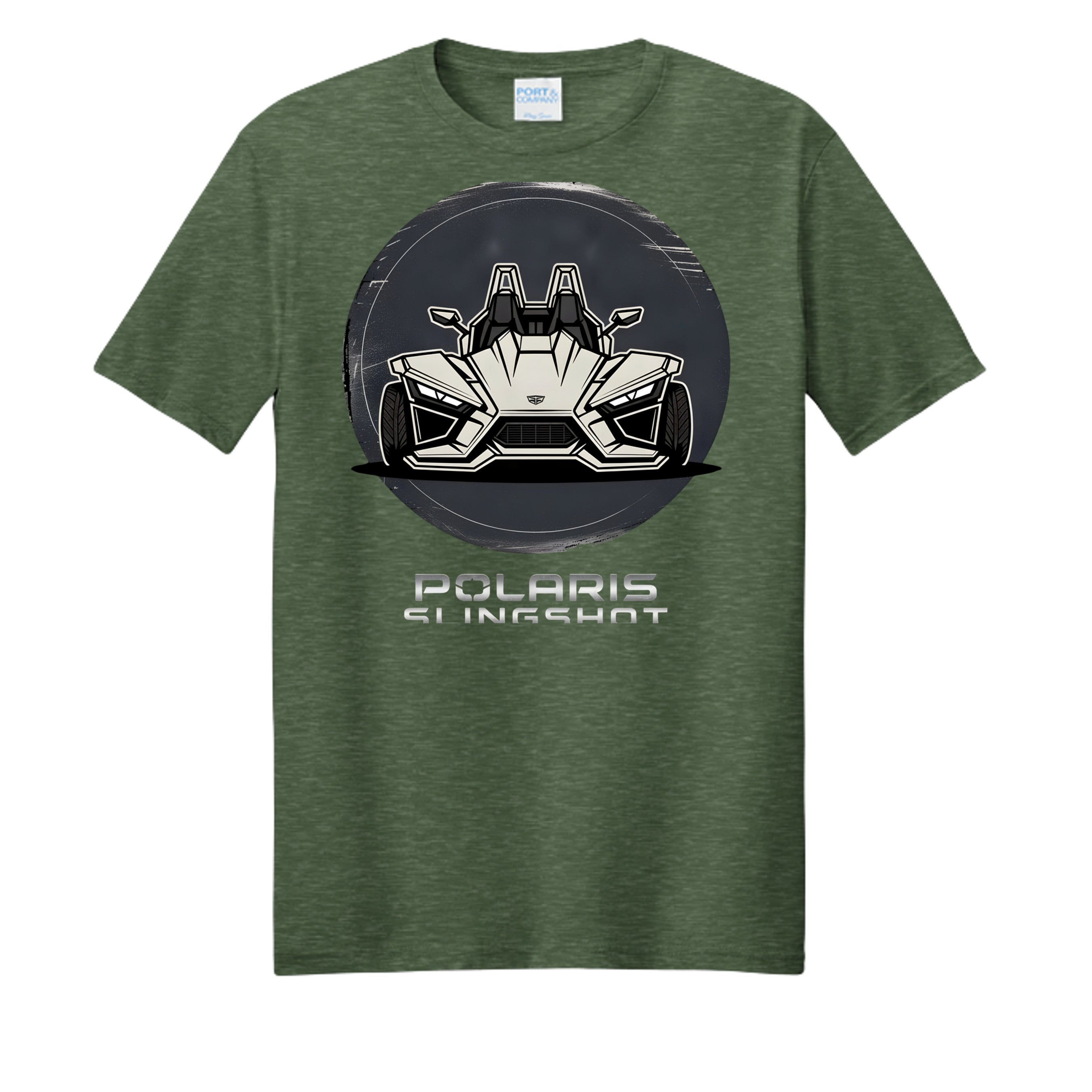 Forest Green Heather - PC455 - FRONT