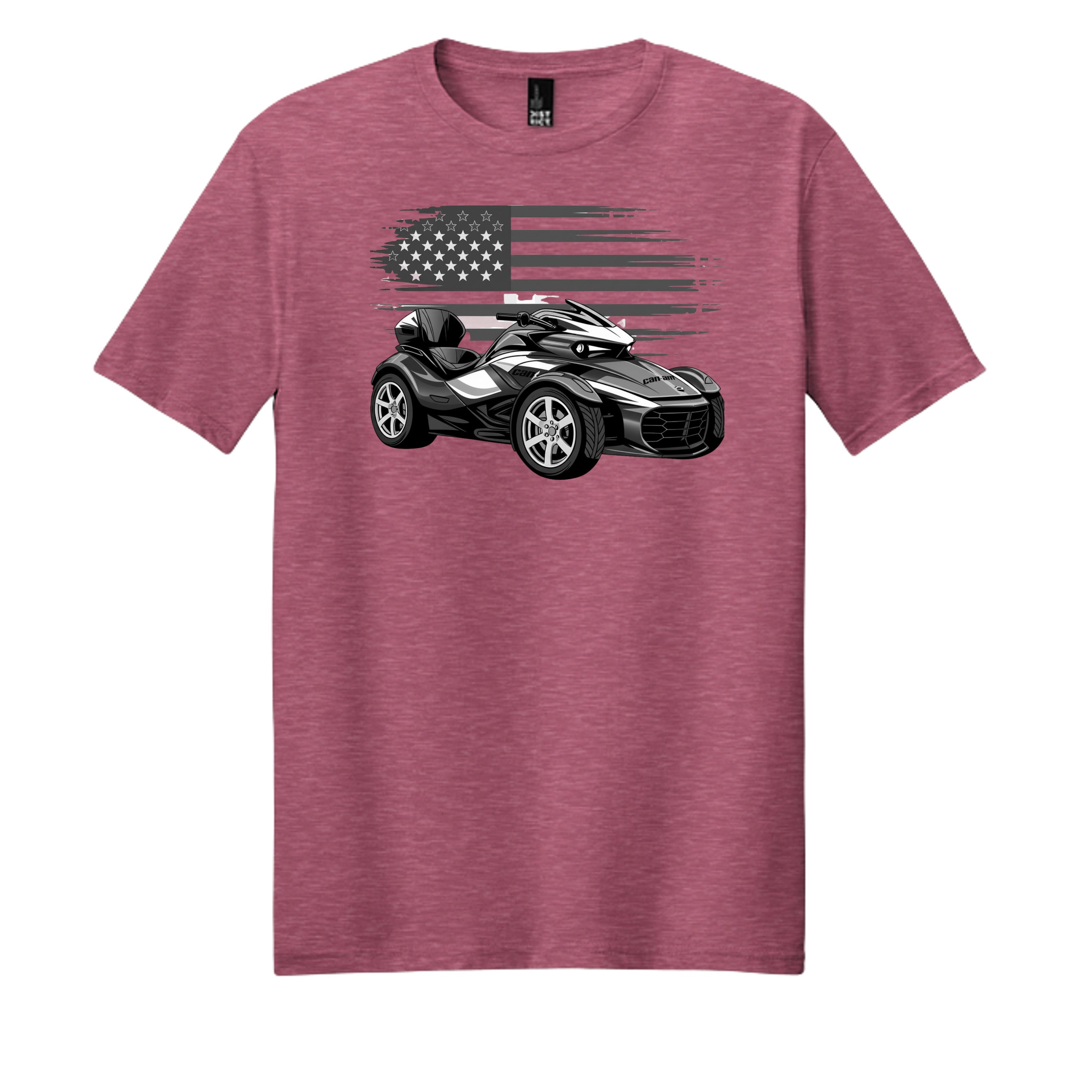 Awareness Pink Heather - DM108 - FRONT