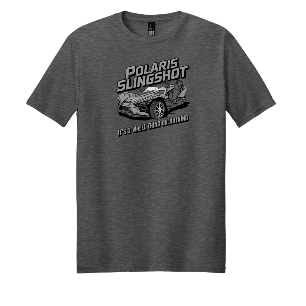 Heathered Charcoal - DM108 - FRONT